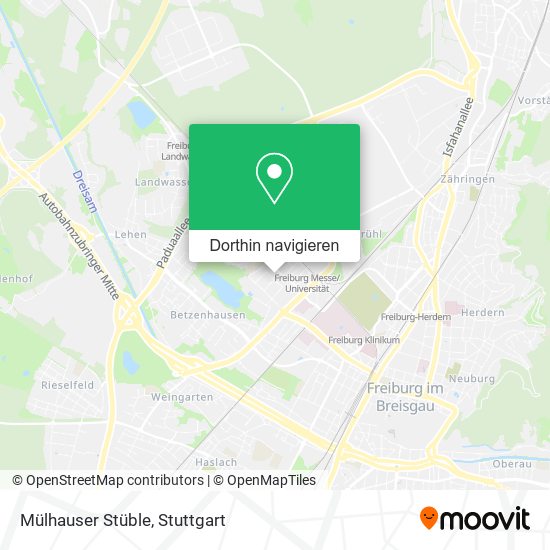 Mülhauser Stüble Karte