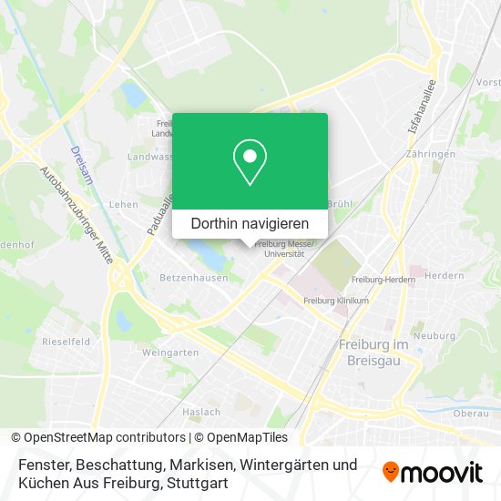 Fenster, Beschattung, Markisen, Wintergärten und Küchen Aus Freiburg Karte