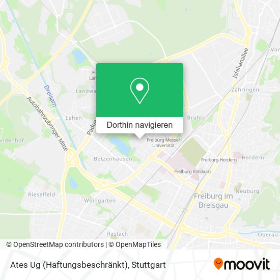 Ates Ug (Haftungsbeschränkt) Karte
