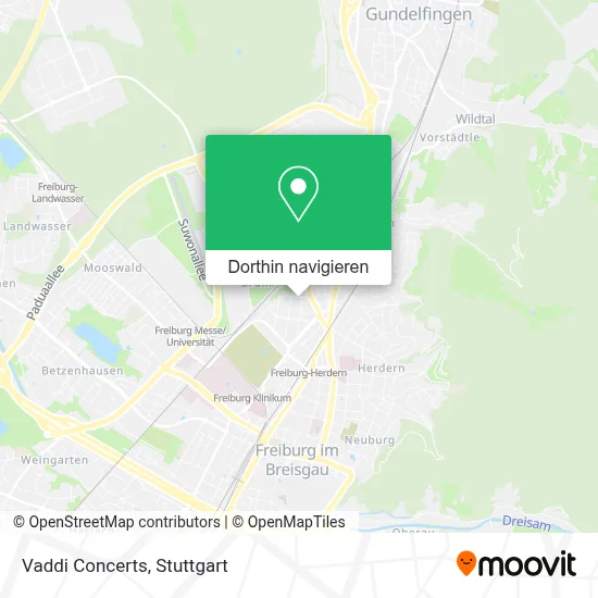 Vaddi Concerts Karte
