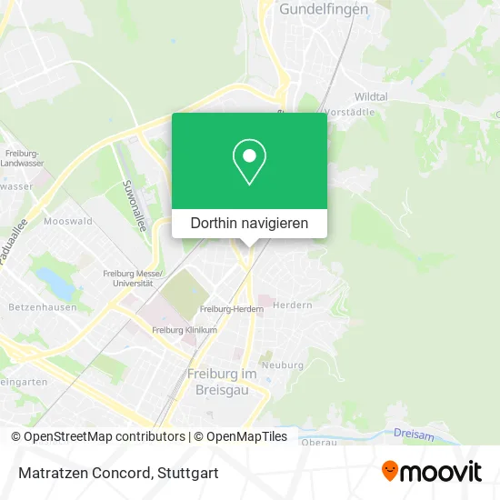 Matratzen Concord Karte