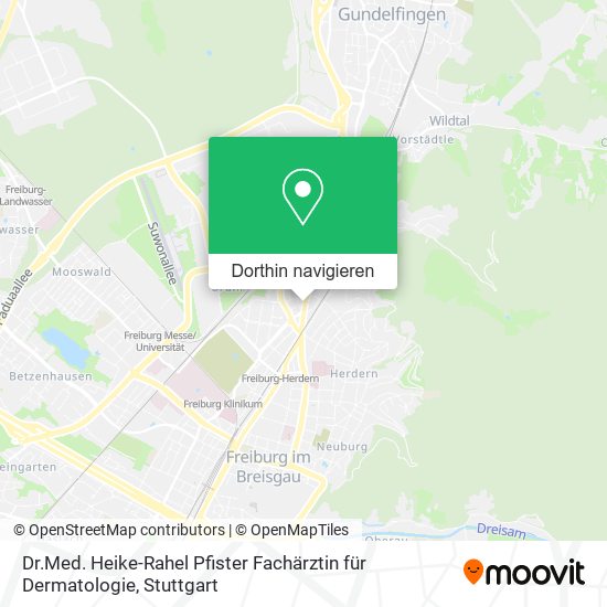 Dr.Med. Heike-Rahel Pfister Fachärztin für Dermatologie Karte