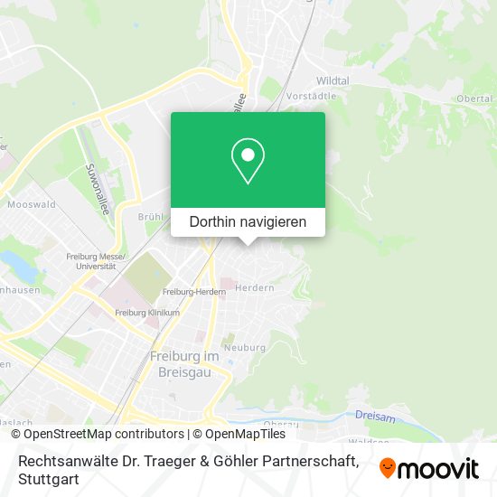 Rechtsanwälte Dr. Traeger & Göhler Partnerschaft Karte