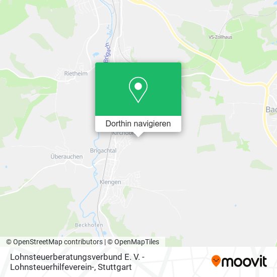 Lohnsteuerberatungsverbund E. V. -Lohnsteuerhilfeverein- Karte