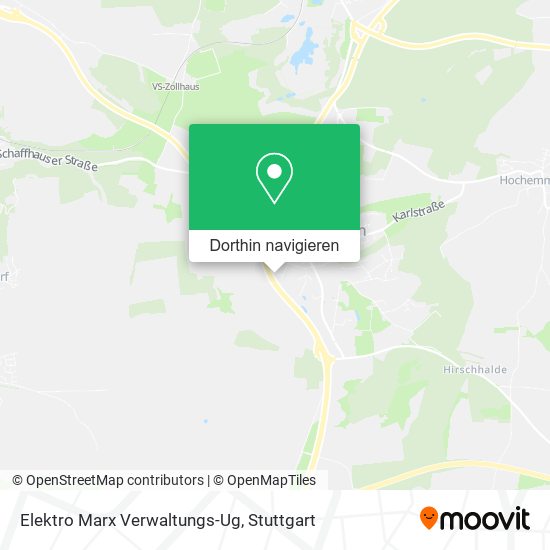 Elektro Marx Verwaltungs-Ug Karte