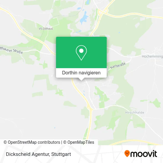 Dickscheid Agentur Karte
