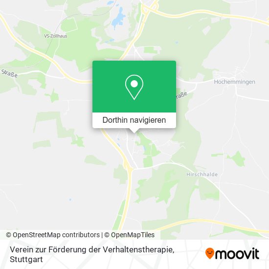 Verein zur Förderung der Verhaltenstherapie Karte