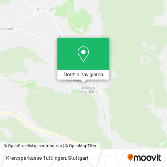 Kreissparkasse Tuttlingen Karte
