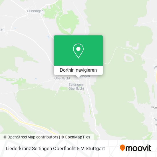 Liederkranz Seitingen Oberflacht E V Karte