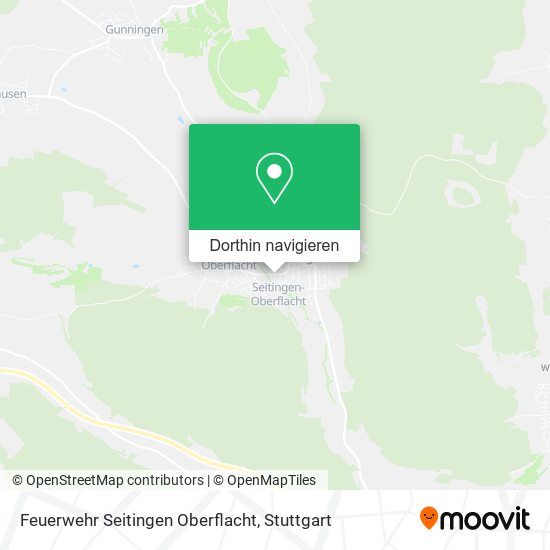 Feuerwehr Seitingen Oberflacht Karte