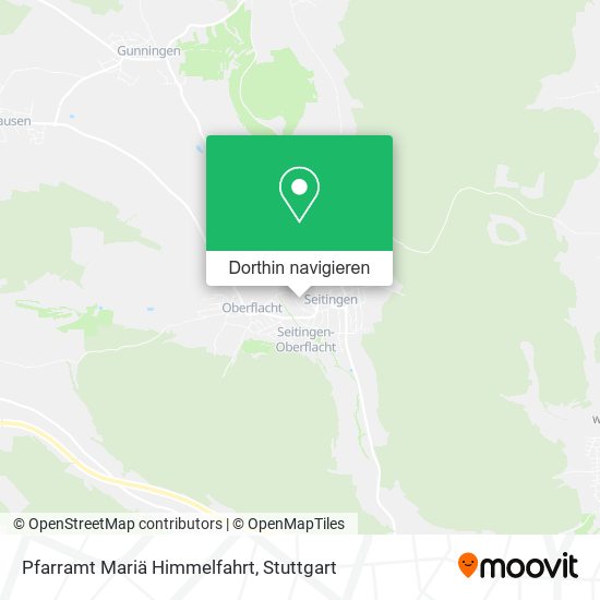 Pfarramt Mariä Himmelfahrt Karte