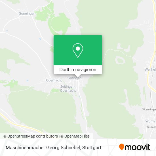 Maschinenmacher Georg Schnebel Karte