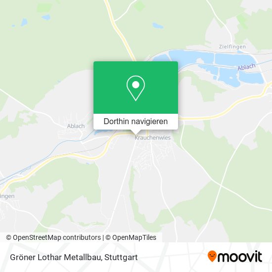 Gröner Lothar Metallbau Karte