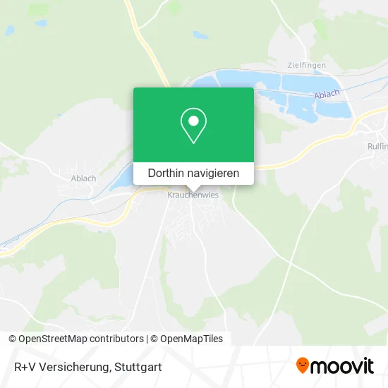 R+V Versicherung Karte