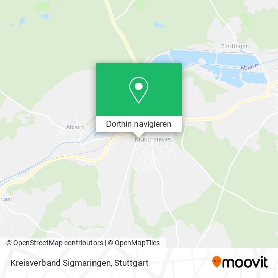 Kreisverband Sigmaringen Karte