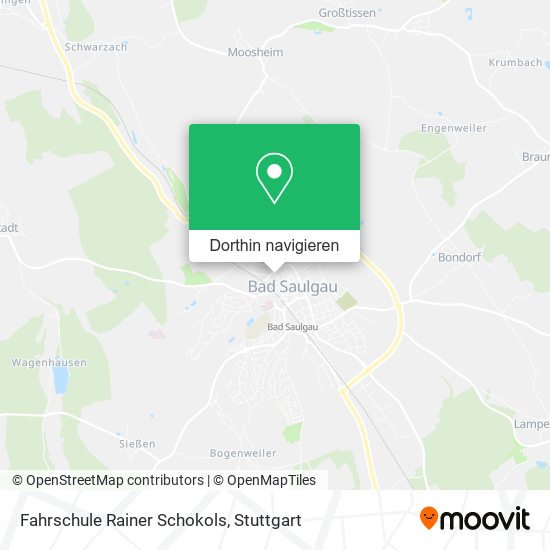 Fahrschule Rainer Schokols Karte