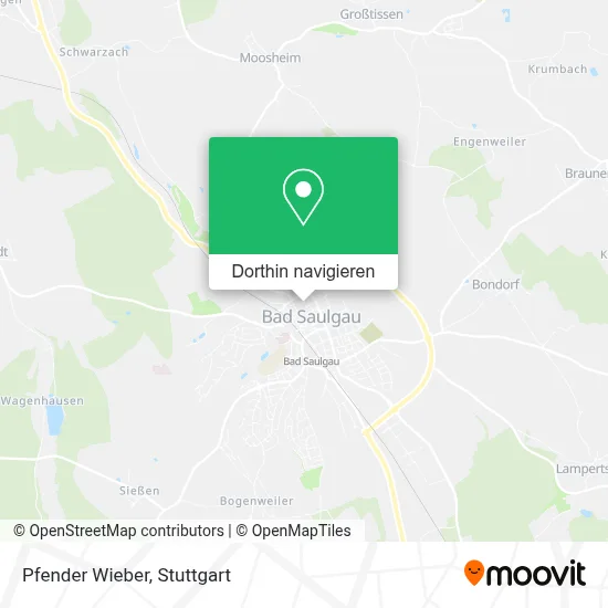 Pfender Wieber Karte