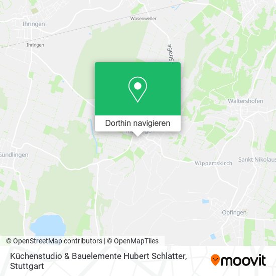 Küchenstudio & Bauelemente Hubert Schlatter Karte