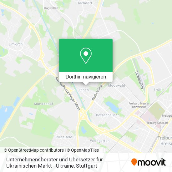 Unternehmensberater und Übersetzer für Ukrainischen Markt - Ukraine Karte