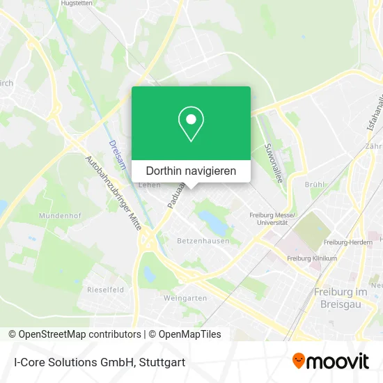 I-Core Solutions GmbH Karte