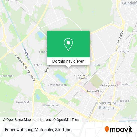 Ferienwohnung Mutschler Karte