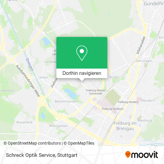 Schreck Optik Service Karte