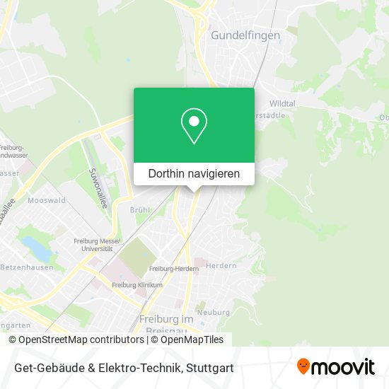 Get-Gebäude & Elektro-Technik Karte