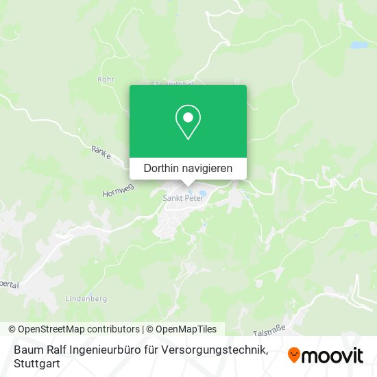 Baum Ralf Ingenieurbüro für Versorgungstechnik Karte