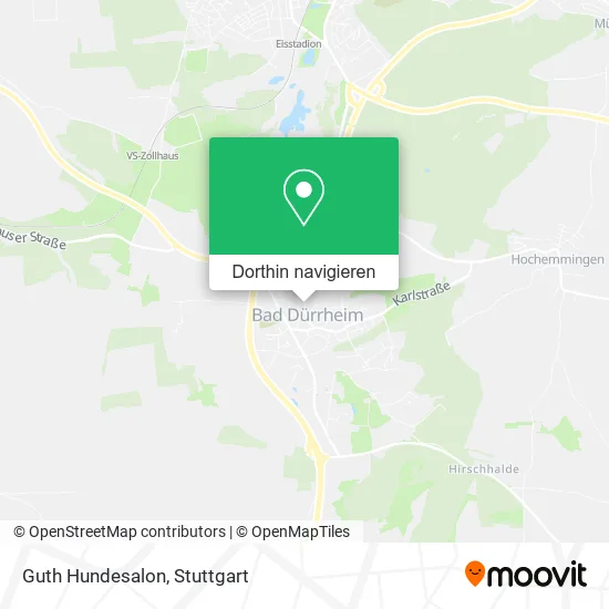 Guth Hundesalon Karte
