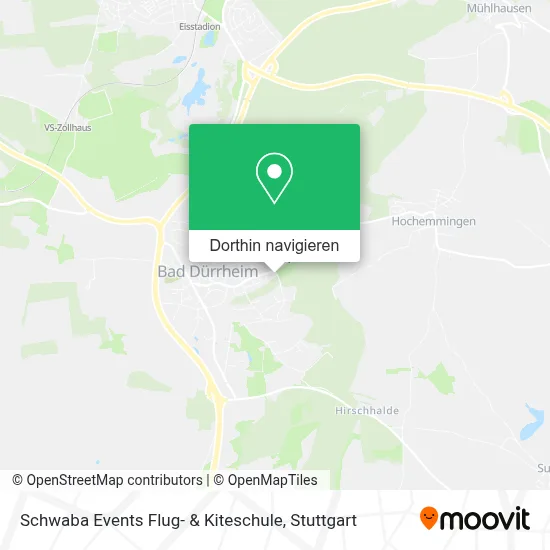 Schwaba Events Flug- & Kiteschule Karte