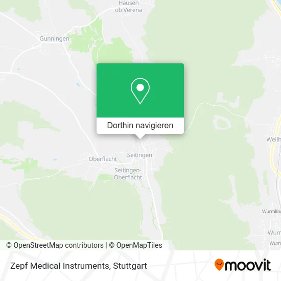 Zepf Medical Instruments Karte