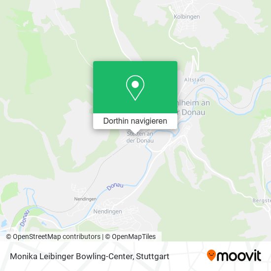 Monika Leibinger Bowling-Center Karte