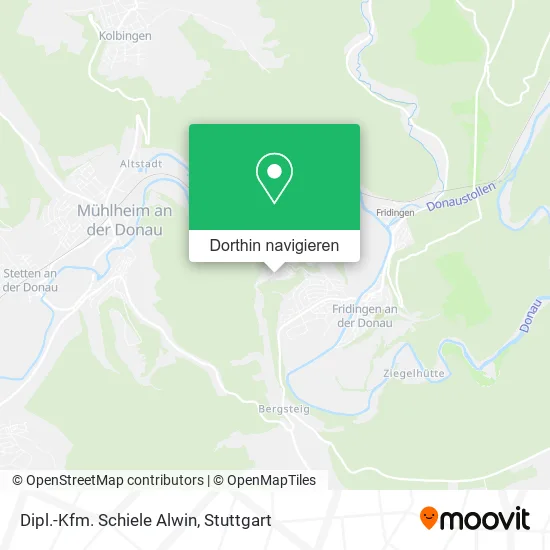 Dipl.-Kfm. Schiele Alwin Karte