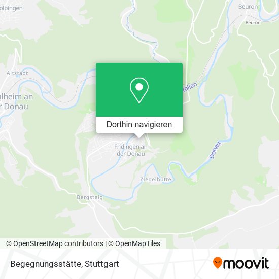 Begegnungsstätte Karte