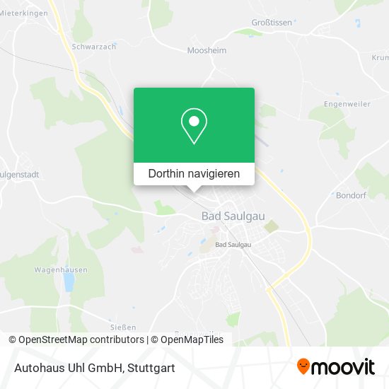 Autohaus Uhl GmbH Karte