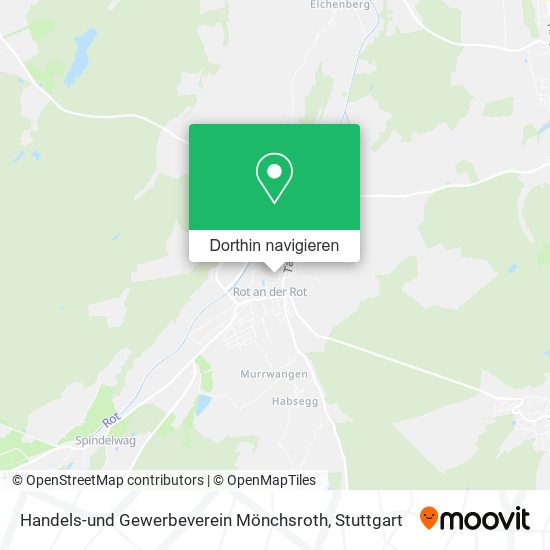 Handels-und Gewerbeverein Mönchsroth Karte
