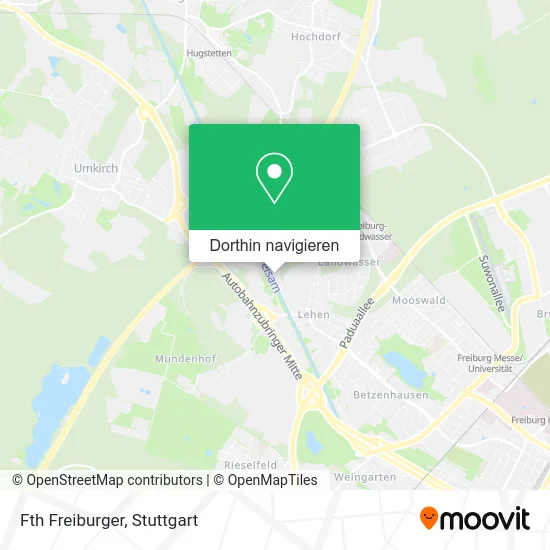 Fth Freiburger Karte