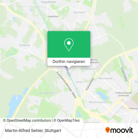 Martin-Alfred Sehler Karte