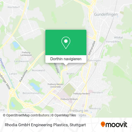 Rhodia GmbH Engineering Plastics Karte