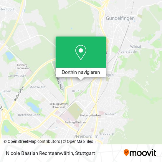 Nicole Bastian Rechtsanwältin Karte