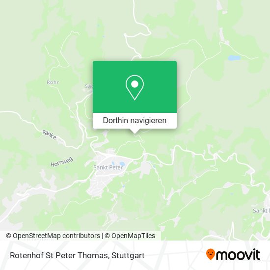 Rotenhof St Peter Thomas Karte
