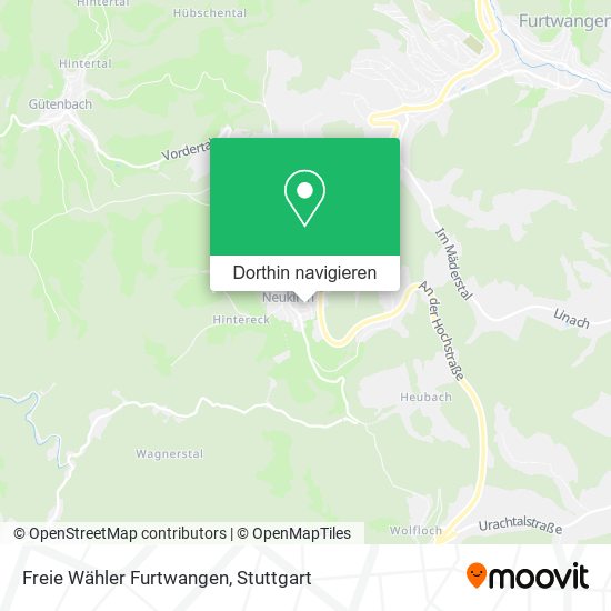 Freie Wähler Furtwangen Karte