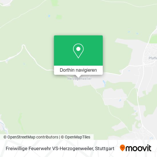 Freiwillige Feuerwehr VS-Herzogenweiler Karte