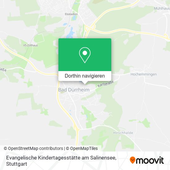 Evangelische Kindertagesstätte am Salinensee Karte