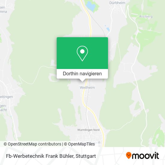 Fb-Werbetechnik Frank Bühler Karte