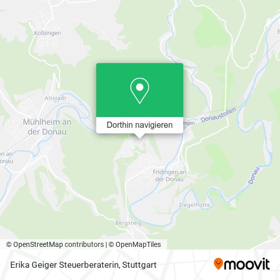 Erika Geiger Steuerberaterin Karte