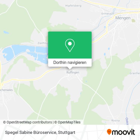 Spegel Sabine Büroservice Karte