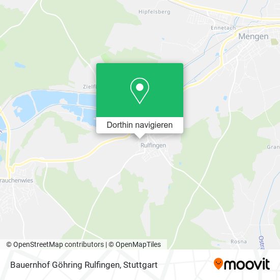 Bauernhof Göhring Rulfingen Karte
