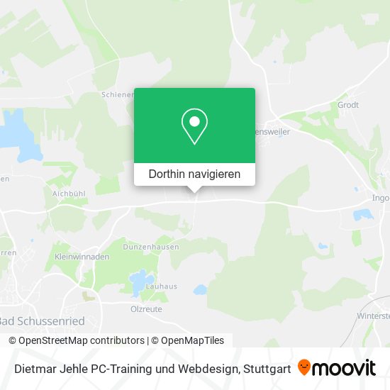 Dietmar Jehle PC-Training und Webdesign Karte