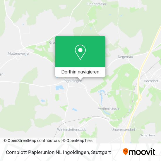 Complott Papierunion NL Ingoldingen Karte